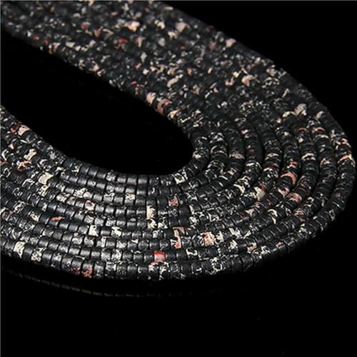 Natürliche Türkissteinperlen, blau, Rondell, Würfelform, lose Abstandsperlen für die Schmuckherstellung, DIY-Halsketten, Armbänder, Zubehör – Nr. 40 Imperial – 2 x 4,0 mm, 75–80 Stüc Natürliche Türkissteinperlen, blau, Rondell, Würfelform, lose Abstandsperlen für die Schmuckherstellung, DIY-Halsketten, Armbänder, Zubehör – Nr. 40 Imperial – 2 x 4,0 mm, 75–80 Stüc von BSGUZ