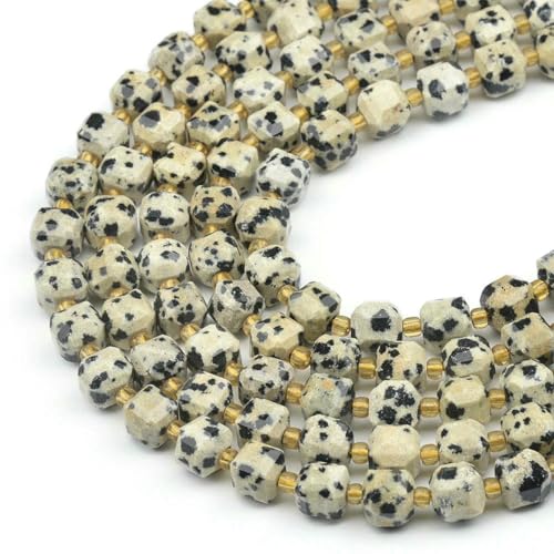 Natürlicher Phantom-Amethyst, Phantom-Kristall, synthetischer Türkis, facettierte Würfel, lose Perlen zur Schmuckherstellung, DIY-Dalmatiner-Jaspis, 8 mm Natürlicher Phantom-Amethyst, Phantom-Kristall, synthetischer Türkis, facettierte Würfel, lose Perlen zur Schmuckherstellung, DIY-Dalmatiner-Jaspis, 8 mm von BSGUZ