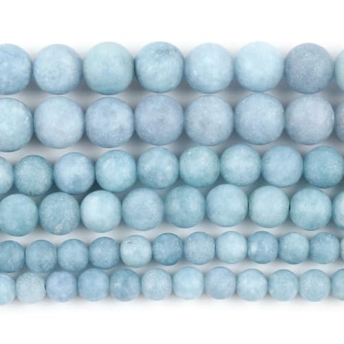 Naturstein, blauer Kristall, Jade, Jaspis, Achate, Türkis, Abstandshalter, lose, runde Perlen für die Schmuckherstellung, DIY-Zubehör, Großhandel, Aquamarin, 10 mm Naturstein, blauer Kristall, Jade, Jaspis, Achate, Türkis, Abstandshalter, lose, runde Perlen für die Schmuckherstellung, DIY-Zubehör, Großhandel, Aquamarin, 10 mm von BSGUZ