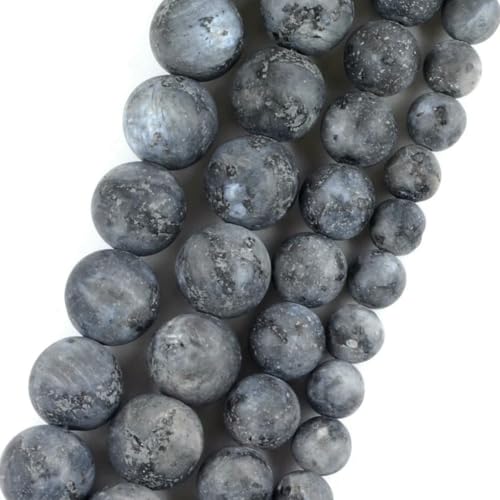 Naturstein, matt, Kristallquarz, Amazonit, Howlith, Türkis, Web-Jaspis, runde Perlen zur Schmuckherstellung, DIY-Armbänder, Labradorit, 8 mm Naturstein, matt, Kristallquarz, Amazonit, Howlith, Türkis, Web-Jaspis, runde Perlen zur Schmuckherstellung, DIY-Armbänder, Labradorit, 8 mm von BSGUZ