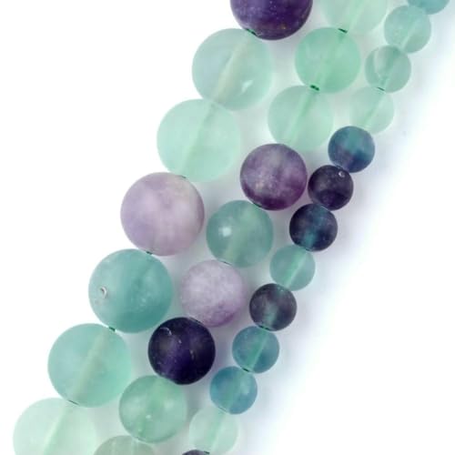 Naturstein, matt, Kristallquarz, Amazonit, Howlith, Türkis, Web-Jaspis, runde Perlen zur Schmuckherstellung, DIY-Armbänder – grüner Fluorit – 4,0 mm Naturstein, matt, Kristallquarz, Amazonit, Howlith, Türkis, Web-Jaspis, runde Perlen zur Schmuckherstellung, DIY-Armbänder – grüner Fluorit – 4,0 mm von BSGUZ