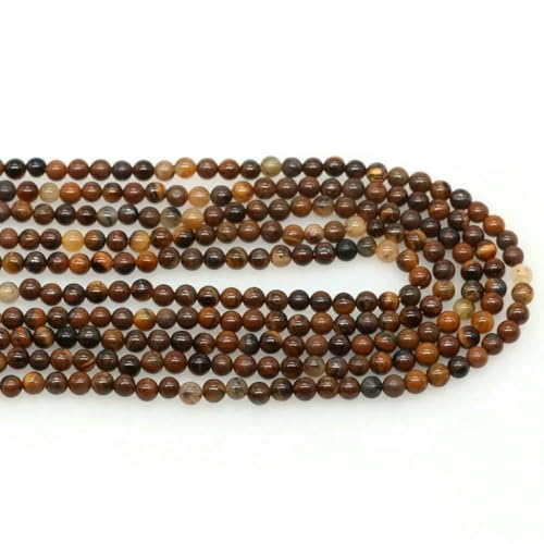 Naturstein 2 mm 3,0 mm 4,0 mm runde Perlen, Amethyst, Rosenquarz, Achat, Kristall, lose Perle zur Schmuckherstellung, DIY-Armband, Halskette, Tigerauge, 4,0 mm, 85 bis 90 Stück Naturstein 2 mm 3,0 mm 4,0 mm runde Perlen, Amethyst, Rosenquarz, Achat, Kristall, lose Perle zur Schmuckherstellung, DIY-Armband, Halskette, Tigerauge, 4,0 mm, 85 bis 90 Stück von BSGUZ