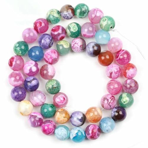 Naturstein-Achat, Glas, Quarz, Türkis, Druzy, Abstandshalter, lose, runde Cloisonné-Perlen für die Schmuckherstellung, DIY-Zubehör, Großhandel, Feuerachate_a-8 mm Naturstein-Achat, Glas, Quarz, Türkis, Druzy, Abstandshalter, lose, runde Cloisonné-Perlen für die Schmuckherstellung, DIY-Zubehör, Großhandel, Feuerachate_a-8 mm von BSGUZ