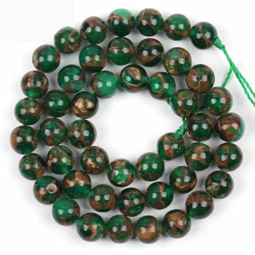 Naturstein-Achat, Glas, Quarz, Türkis, Druzy, Abstandshalter, lose, runde Cloisonné-Perlen zur Schmuckherstellung, DIY-Zubehör, Großhandel, Grüner Cloisonné, 10 mm Naturstein-Achat, Glas, Quarz, Türkis, Druzy, Abstandshalter, lose, runde Cloisonné-Perlen zur Schmuckherstellung, DIY-Zubehör, Großhandel, Grüner Cloisonné, 10 mm von BSGUZ
