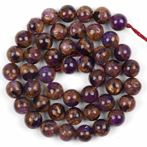 Naturstein-Achat, Glas, Quarz, Türkis, Druzy, Abstandshalter, lose, runde Cloisonné-Perlen zur Schmuckherstellung, DIY-Zubehör, Großhandel, Lila Cloisonné, 8 mm Naturstein-Achat, Glas, Quarz, Türkis, Druzy, Abstandshalter, lose, runde Cloisonné-Perlen zur Schmuckherstellung, DIY-Zubehör, Großhandel, Lila Cloisonné, 8 mm von BSGUZ