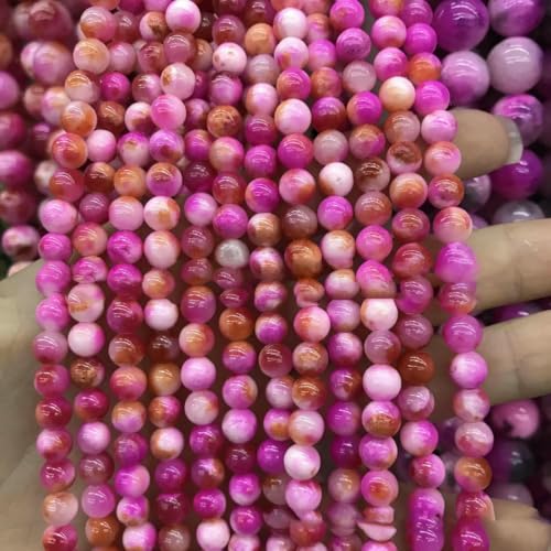 Naturstein-Schmuckzubehör, gelb, türkis, türkis, grün, Achat, gemischte Farben, Perlen – Farbnummer 10, rosa, orange, 4,0 mm Naturstein-Schmuckzubehör, gelb, türkis, türkis, grün, Achat, gemischte Farben, Perlen – Farbnummer 10, rosa, orange, 4,0 mm von BSGUZ