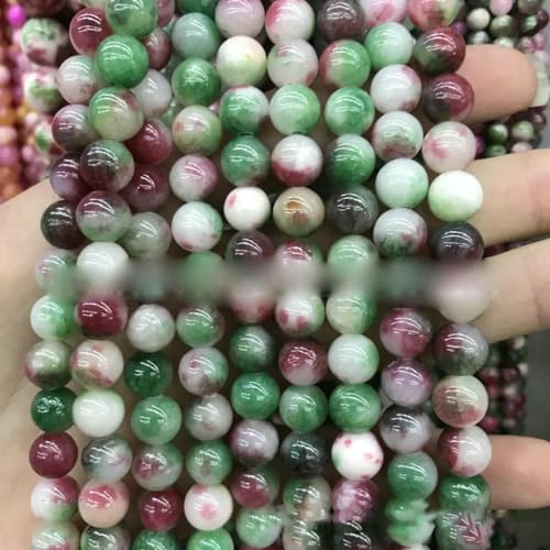 Naturstein Schmuckzubehör Gelb Türkis Türkis Grün Achat Mischfarben Perlen-Farbnummer 16 Rot Grün Bunt-4,0mm Naturstein Schmuckzubehör Gelb Türkis Türkis Grün Achat Mischfarben Perlen-Farbnummer 16 Rot Grün Bunt-4,0mm von BSGUZ