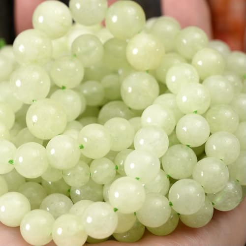 Natursteinperlen, Lava-Jaspis, Tigerauge, Quarz, Achate, runde lose Perlen zur Schmuckherstellung, DIY-Armbandzubehör, 4–12 mm, Jade, 10 mm, ca. 35 Perlen Natursteinperlen, Lava-Jaspis, Tigerauge, Quarz, Achate, runde lose Perlen zur Schmuckherstellung, DIY-Armbandzubehör, 4–12 mm, Jade, 10 mm, ca. 35 Perlen von BSGUZ