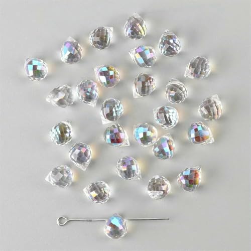 Neue Wassertropfen-Kristallperlen, 8 x 10 mm, AB, österreichischer Strass, facettierte lose Abstandsperlen aus Glas zur Schmuckherstellung, handgefertigte Zubehörteile, Stil 13 A-13, 8 x 1 Neue Wassertropfen-Kristallperlen, 8 x 10 mm, AB, österreichischer Strass, facettierte lose Abstandsperlen aus Glas zur Schmuckherstellung, handgefertigte Zubehörteile, Stil 13 A-13, 8 x 1 von BSGUZ
