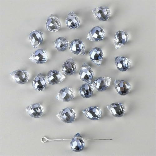 Neue Wassertropfen-Kristallperlen, 8 x 10 mm, AB, österreichischer Strass, facettierte lose Abstandsperlen aus Glas zur Schmuckherstellung, handgefertigte Zubehörteile, Stil 9 A-9, 8 x 10 Neue Wassertropfen-Kristallperlen, 8 x 10 mm, AB, österreichischer Strass, facettierte lose Abstandsperlen aus Glas zur Schmuckherstellung, handgefertigte Zubehörteile, Stil 9 A-9, 8 x 10 von BSGUZ