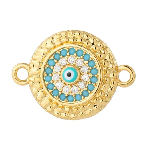 Niedliche Schildkröten-Herz-Charms für die Schmuckherstellung, goldfarben, Charm-Anhänger, DIY-Anhänger für Frauen, Ohrringe, Halskette, Armband, Anhänger-AC210470G6 von BSGUZ