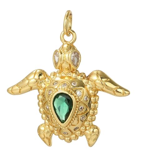 Niedliche Schildkröten-Herz-Charms für die Schmuckherstellung, goldfarben, Charm-Anhänger, DIY-Anhänger für Frauen, Ohrringe, Halskette, Armband, Anhänger-AC23032G11 Niedliche Schildkröten-Herz-Charms für die Schmuckherstellung, goldfarben, Charm-Anhänger, DIY-Anhänger für Frauen, Ohrringe, Halskette, Armband, Anhänger-AC23032G11 von BSGUZ