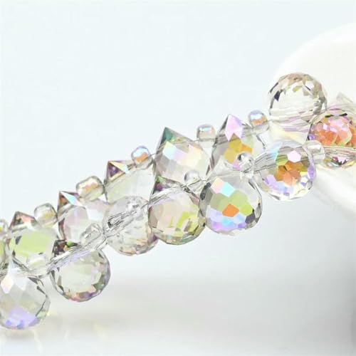 Österreichische AB-Farbkristall-Erdbeerperlen, 10 x 8 mm, glänzende facettierte Glasperlen zur Schmuckherstellung, DIY-Hochzeitskleid-Accessoires, H1402, 10 x 8 mm, 20 Stück Österreichische AB-Farbkristall-Erdbeerperlen, 10 x 8 mm, glänzende facettierte Glasperlen zur Schmuckherstellung, DIY-Hochzeitskleid-Accessoires, H1402, 10 x 8 mm, 20 Stück von BSGUZ