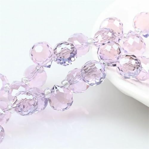 Österreichische AB-Farbkristall-Erdbeerperlen, 10 x 8 mm, glänzende facettierte Glasperlen zur Schmuckherstellung, DIY-Hochzeitskleid-Accessoires, H1412, 10 x 8 mm, 20 Stück Österreichische AB-Farbkristall-Erdbeerperlen, 10 x 8 mm, glänzende facettierte Glasperlen zur Schmuckherstellung, DIY-Hochzeitskleid-Accessoires, H1412, 10 x 8 mm, 20 Stück von BSGUZ