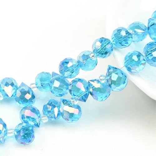 Österreichische AB-Farbkristall-Erdbeerperlen, 10 x 8 mm, glänzende facettierte Glasperlen zur Schmuckherstellung, DIY-Hochzeitskleid-Accessoires, H1429, 10 x 8 mm, 20 Stück Österreichische AB-Farbkristall-Erdbeerperlen, 10 x 8 mm, glänzende facettierte Glasperlen zur Schmuckherstellung, DIY-Hochzeitskleid-Accessoires, H1429, 10 x 8 mm, 20 Stück von BSGUZ
