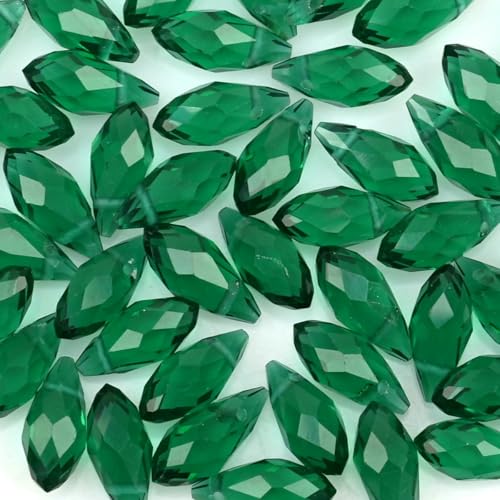 Österreichische Kristall-Tropfenglasperlen, 50 Stück, Briolette-Wassertropfen-Anhänger, lose Perlen zur Schmuckherstellung, Armband, DIY-H207, 6 x 12 mm, 50 Stück Österreichische Kristall-Tropfenglasperlen, 50 Stück, Briolette-Wassertropfen-Anhänger, lose Perlen zur Schmuckherstellung, Armband, DIY-H207, 6 x 12 mm, 50 Stück von BSGUZ