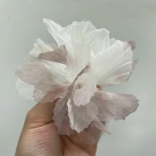 Organza-Simulationsblume, 3D-Spitzen-Blumenkopf, Heim-Hintergrundwand, Kleidung, Schuhe, Hüte, Kleiderdekoration, Kuchenzubehör, Chiffon, 4–40 Stück Organza-Simulationsblume, 3D-Spitzen-Blumenkopf, Heim-Hintergrundwand, Kleidung, Schuhe, Hüte, Kleiderdekoration, Kuchenzubehör, Chiffon, 4–40 Stück von BSGUZ