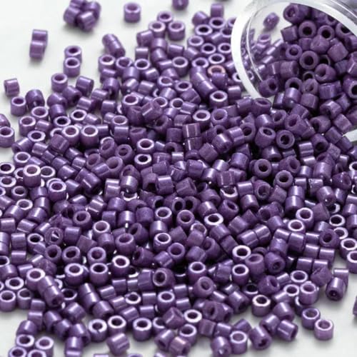 Perlen 2,0 mm, 10 Gramm/Röhre, glänzende Glasperlen für DIY-Nadelarbeiten, Nähen, Kleidungszubehör-HDB-2140-20 g von BSGUZ