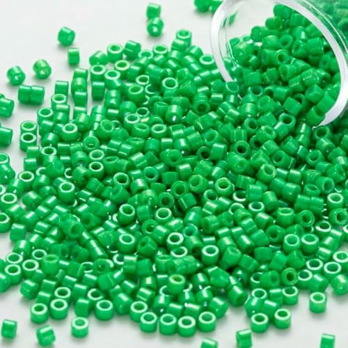 Perlen 2,0 mm, 10 Gramm/Röhre, glänzende Glasperlen für DIY-Nadelarbeiten, Nähen, Kleidungszubehör-HDB-724-30 g von BSGUZ
