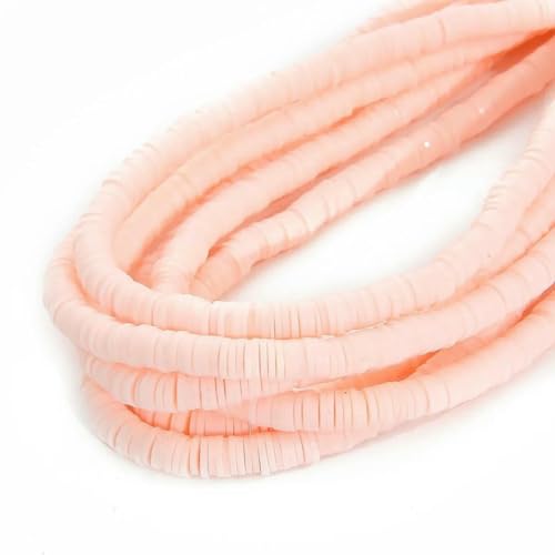 Polymer-Ton-Perlen, 6 mm, Regenbogenfarben, rund, flach, Chip-Perle für die Schmuckherstellung, Boho, einzigartiges Armband, lose Perlen, Zubehör, DIY, 25–6 mm, 38,1 cm Polymer-Ton-Perlen, 6 mm, Regenbogenfarben, rund, flach, Chip-Perle für die Schmuckherstellung, Boho, einzigartiges Armband, lose Perlen, Zubehör, DIY, 25–6 mm, 38,1 cm von BSGUZ