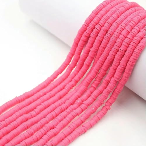 Polymer-Ton-Perlen, 6 mm, Regenbogenfarben, rund, flach, Chip-Perle für die Schmuckherstellung, Boho, einzigartiges Armband, lose Perlen, Zubehör, DIY, 35–6 mm, 38,1 cm Polymer-Ton-Perlen, 6 mm, Regenbogenfarben, rund, flach, Chip-Perle für die Schmuckherstellung, Boho, einzigartiges Armband, lose Perlen, Zubehör, DIY, 35–6 mm, 38,1 cm von BSGUZ
