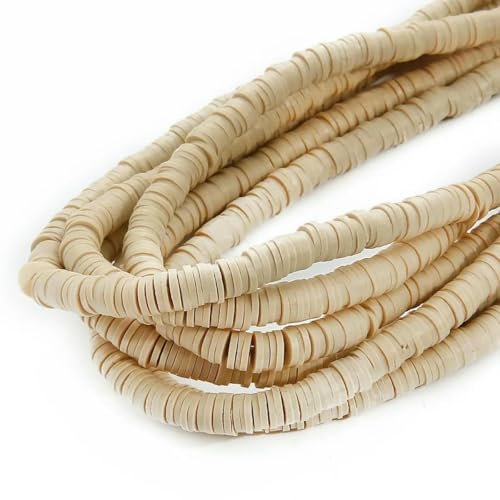 Polymer-Ton-Perlen, 6 mm, Regenbogenfarben, rund, flach, Chip-Perlen für die Schmuckherstellung, Boho, einzigartige Armbänder, lose Perlen, Zubehör, DIY, 3–6 mm, 38,1 cm Polymer-Ton-Perlen, 6 mm, Regenbogenfarben, rund, flach, Chip-Perlen für die Schmuckherstellung, Boho, einzigartige Armbänder, lose Perlen, Zubehör, DIY, 3–6 mm, 38,1 cm von BSGUZ