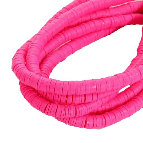 Polymer-Ton-Perlen, 6 mm, Regenbogenfarben, rund, flach, Chip-Perlen für die Schmuckherstellung, Boho, einzigartige Armbänder, lose Perlen, Zubehör, DIY-11 Rose, 6 mm, 38,1 c Polymer-Ton-Perlen, 6 mm, Regenbogenfarben, rund, flach, Chip-Perlen für die Schmuckherstellung, Boho, einzigartige Armbänder, lose Perlen, Zubehör, DIY-11 Rose, 6 mm, 38,1 c von BSGUZ
