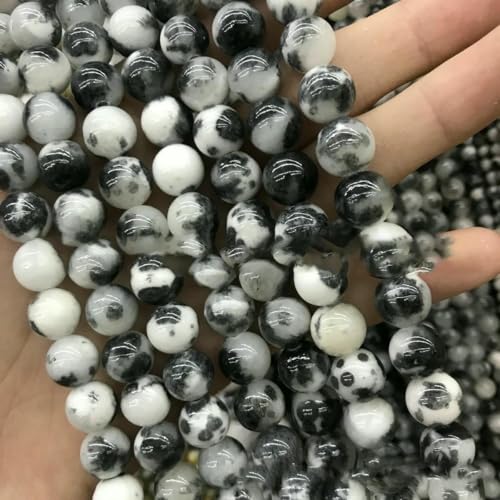 Schmuckzubehör aus Naturstein, gelb, türkis, türkis, grün, Achat, gemischte Farben, Perlen – Farbnummer 18 Panda – 12 mm Schmuckzubehör aus Naturstein, gelb, türkis, türkis, grün, Achat, gemischte Farben, Perlen – Farbnummer 18 Panda – 12 mm von BSGUZ