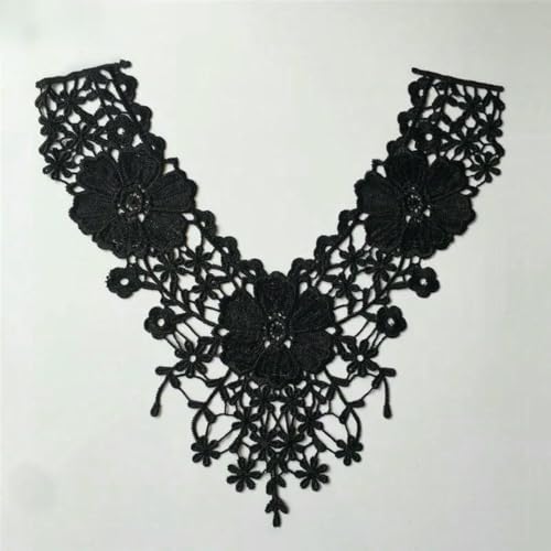 Schwarz-weiße Spitze, gefälschter Kragen, Brust-Applikation, Stoff zum Nähen, Damen, DIY-Bastelbedarf, Material, Zubehör, 1 Stück zum Verkauf – YL1656 – Show Schwarz-weiße Spitze, gefälschter Kragen, Brust-Applikation, Stoff zum Nähen, Damen, DIY-Bastelbedarf, Material, Zubehör, 1 Stück zum Verkauf – YL1656 – Show von BSGUZ
