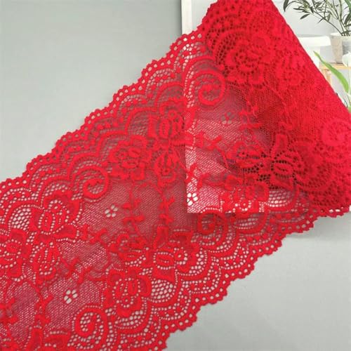 Spitzenstoff, 2 Meter, Blumenbesatz, DIY-Bastelspitze für Kleider, Materialien, Band, Blumenmuster, Stoff-12-2 Meter von BSGUZ