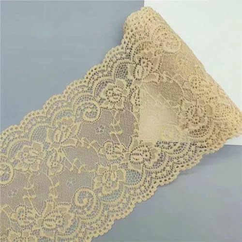 Spitzenstoff, 2 Meter, Blumenbesatz, DIY-Bastelspitze für Kleider, Materialien, Band, Blumenmuster, Stoff-27-2 Meter von BSGUZ
