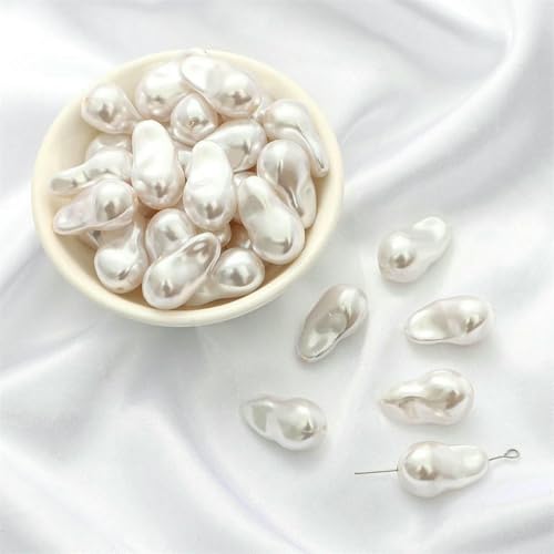 Stil ABS Perlen Charms Herz Schmetterling Unregelmäßiger Anhänger für Ohrringe Armband Halskette Haarspange DIY Schmuckherstellung-10PCS von BSGUZ