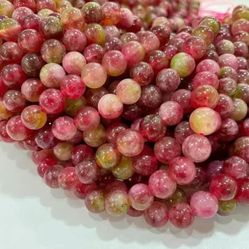 Wassermelonen-Turmalin-Kristall, Natursteinperlen, DIY-Schmuckzubehör, 6 mm, 8 mm, 10 mm, lose Kristallperlen, Wassermelone, 8 mm Wassermelonen-Turmalin-Kristall, Natursteinperlen, DIY-Schmuckzubehör, 6 mm, 8 mm, 10 mm, lose Kristallperlen, Wassermelone, 8 mm von BSGUZ