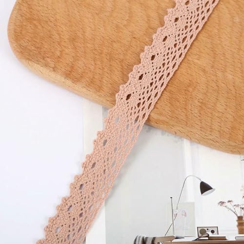 Yard/Lot 25 mm weiß-beige Baumwollspitze, Heimtextilien, Stoffwickel, Strickverzierungen, DIY, Patchwork, Basteln, Spitzenbesätze, Scrapbooking, Cameo-Braun, breit 25 mm, 20 Zoll Yard/Lot 25 mm weiß-beige Baumwollspitze, Heimtextilien, Stoffwickel, Strickverzierungen, DIY, Patchwork, Basteln, Spitzenbesätze, Scrapbooking, Cameo-Braun, breit 25 mm, 20 Zoll von BSGUZ