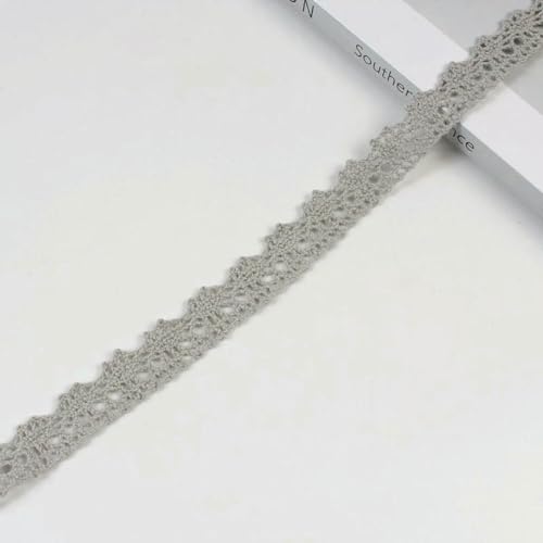 Yards/Lot 1,3 cm Farben Gehäkelte Baumwollspitzenbesätze für handgefertigte DIY-Nähbekleidungszubehör Basteldeko Blumenverpackung-10_a-13,0 mm-5 Stück Yards/Lot 1,3 cm Farben Gehäkelte Baumwollspitzenbesätze für handgefertigte DIY-Nähbekleidungszubehör Basteldeko Blumenverpackung-10_a-13,0 mm-5 Stück von BSGUZ