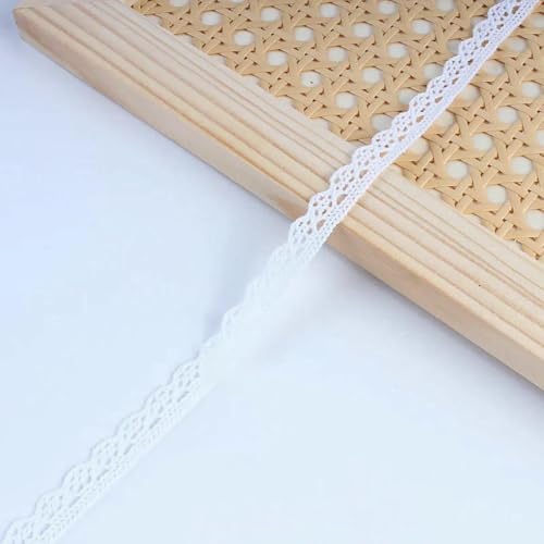Yards/Lot weiße Baumwolle bestickte Spitzennetzbänder Stoffbesatz DIY Nähen Handgefertigte Bastelmaterialien-28-5yard-5码 Yards/Lot weiße Baumwolle bestickte Spitzennetzbänder Stoffbesatz DIY Nähen Handgefertigte Bastelmaterialien-28-5yard-5码 von BSGUZ