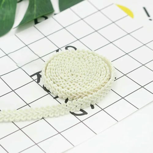Yards 8 mm geflochtenes Spitzenband, handgefertigt, Bastelband, Material zum Nähen von Kleidung, Kantenverzierungen, DIY-Nadelarbeitszubehör, 13–8 mm, 5 Meter Yards 8 mm geflochtenes Spitzenband, handgefertigt, Bastelband, Material zum Nähen von Kleidung, Kantenverzierungen, DIY-Nadelarbeitszubehör, 13–8 mm, 5 Meter von BSGUZ