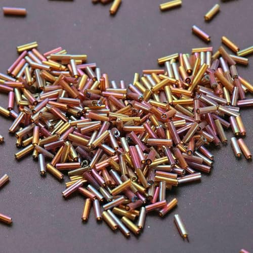 g, 2 x 6 mm, bunte Glasperlen, lose Abstandsperlen, Rocailles-Perlen für Handarbeiten, Schmuckherstellung, DIY-Kleidungszubehör, 018, 5 g, 144 Stück g, 2 x 6 mm, bunte Glasperlen, lose Abstandsperlen, Rocailles-Perlen für Handarbeiten, Schmuckherstellung, DIY-Kleidungszubehör, 018, 5 g, 144 Stück von BSGUZ