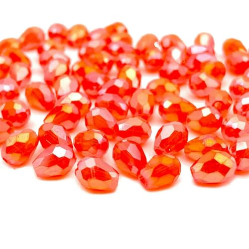 x 5, 5 x 7, 8 x 11 mm, facettierte österreichische Wassertropfen-Kristallperlen zur Schmuckherstellung, Tropfen-Glasperlen, DIY-Armband, Ohrringzubehör, D-012ab, orange, x 5, 5 x 7, 8 x 11 mm, facettierte österreichische Wassertropfen-Kristallperlen zur Schmuckherstellung, Tropfen-Glasperlen, DIY-Armband, Ohrringzubehör, D-012ab, orange, von BSGUZ