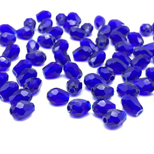 x 5, 5 x 7, 8 x 11 mm, facettierte österreichische Wassertropfen-Kristallperlen zur Schmuckherstellung, Tropfen-Glasperlen, DIY-Armband, Ohrringzubehör, D-016, dunkelblau x 5, 5 x 7, 8 x 11 mm, facettierte österreichische Wassertropfen-Kristallperlen zur Schmuckherstellung, Tropfen-Glasperlen, DIY-Armband, Ohrringzubehör, D-016, dunkelblau von BSGUZ