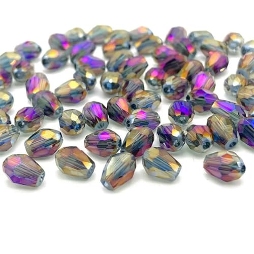 x 5, 5 x 7, 8 x 11 mm, facettierte österreichische Wassertropfen-Kristallperlen zur Schmuckherstellung, Tropfen-Glasperlen, DIY-Armband, Ohrringzubehör, d32ab lila, 8 x 1 x 5, 5 x 7, 8 x 11 mm, facettierte österreichische Wassertropfen-Kristallperlen zur Schmuckherstellung, Tropfen-Glasperlen, DIY-Armband, Ohrringzubehör, d32ab lila, 8 x 1 von BSGUZ