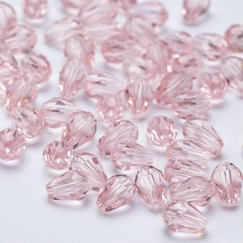 x 8 mm, facettierte Glasperlen in Tropfenform, AB-Farbe, Wassertropfen-Kristall, lose Abstandsperlen für die Schmuckherstellung, DIY-Armband-ZKSD001-005-6 x 8 mm, 65–70 Stück x 8 mm, facettierte Glasperlen in Tropfenform, AB-Farbe, Wassertropfen-Kristall, lose Abstandsperlen für die Schmuckherstellung, DIY-Armband-ZKSD001-005-6 x 8 mm, 65–70 Stück von BSGUZ
