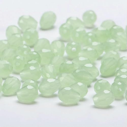 x 8 mm österreichische facettierte Tropfen-Glasperlen, AB-Farbe, Wassertropfen-Kristall, lose Abstandsperlen zur Schmuckherstellung, DIY-Armband-ZKSD001-029-8 x 11 mm-50–55 Stück x 8 mm österreichische facettierte Tropfen-Glasperlen, AB-Farbe, Wassertropfen-Kristall, lose Abstandsperlen zur Schmuckherstellung, DIY-Armband-ZKSD001-029-8 x 11 mm-50–55 Stück von BSGUZ