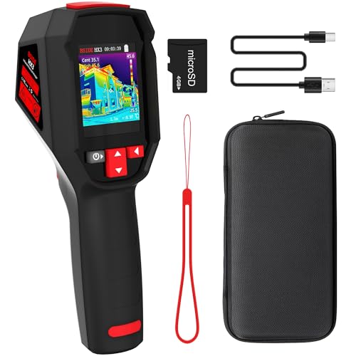 BSIDE HX3 Wärmebildkamera Hochauflösende 240x240 Handheld Thermal Camera mit 15 Farbpaletten Infrarot Wärmekamera 25Hz Bildwiederholrate -4-1022°F für Wasserlecks HVAC KFZ Elektronik Reparatur von BSIDE