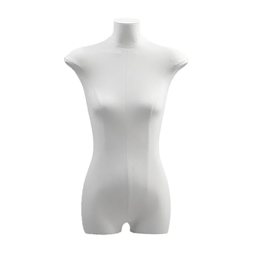 BSKJMMP Mannequin Torso Kleid Form weiblicher Puppenkörper mit Stativfuß Ständer Nähen Kleid Modell für Kleidung Schmuck von BSKJMMP