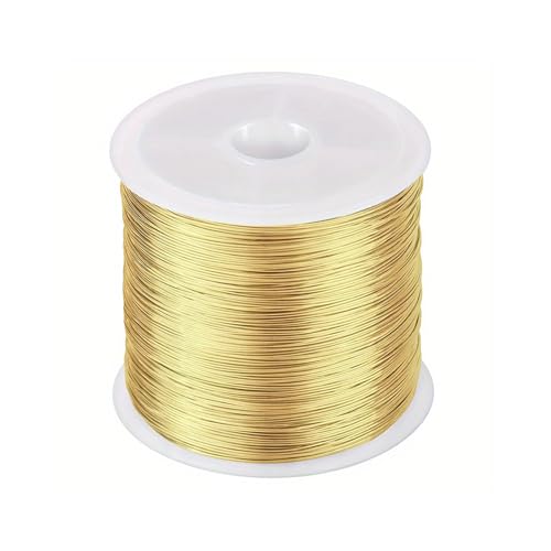 H62 Messingdraht für Schmuckherstellung, Perlen, rund, 1 mm, 4 m H62 Messingdraht für Schmuckherstellung, Perlen, rund, 1 mm, 4 m von BSKJMMP