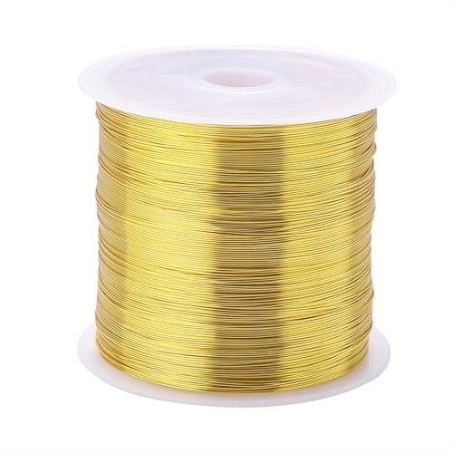 H62 massiver roher blanker Messingdraht, 4,5 m Spule, Metall-Schmuckwickeldraht, flexible Modellierung (2,5 mm) von BSKJMMP