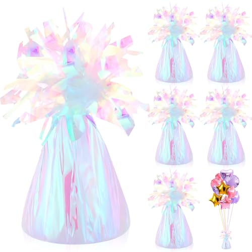 Ballongewicht für Heliumballons Luftballon Beschwerer Gewichte 6Stk Ballongewichte für Helium Ballon Beschwerer Boden Regenbogen Folie Ballon Anhänger für Hochzeit Geburtstag Party Dekoration Ballongewicht für Heliumballons Luftballon Beschwerer Gewichte 6Stk Ballongewichte für Helium Ballon Beschwerer Boden Regenbogen Folie Ballon Anhänger für Hochzeit Geburtstag Party Dekoration von BSTDAYEVER