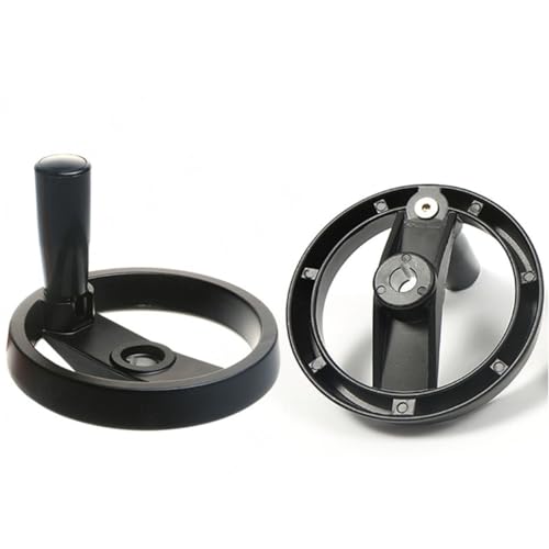 Iathe-Handrad aus Aluminiumlegierung, 2-Speichen-Handrad mit klappbarem Drehgriff, Lochdurchmesser 10–20 mm, faltbares hohles Handrad for Drehmaschinen, Fräs- und Schleifmaschinen, Bohrmaschinen(160*2 Iathe-Handrad aus Aluminiumlegierung, 2-Speichen-Handrad mit klappbarem Drehgriff, Lochdurchmesser 10–20 mm, faltbares hohles Handrad for Drehmaschinen, Fräs- und Schleifmaschinen, Bohrmaschinen(160*2 von BTBTB