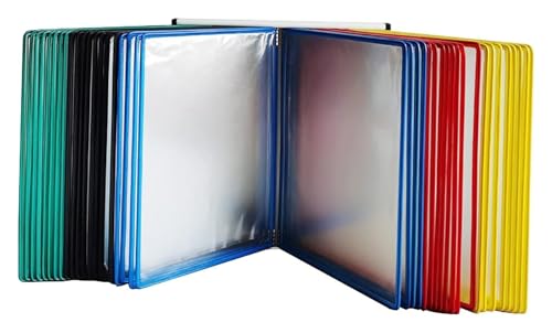 Katalog-Ausstellungsständer, Wandmontierter Aktenhalter-Flipchart-Ständer, Magnetischer Dokumentenhalter im A4-Briefpapierformat, Wandmontierter Aktenhalter Katalog-Ausstellungsständer, Wandmontierter Aktenhalter-Flipchart-Ständer, Magnetischer Dokumentenhalter im A4-Briefpapierformat, Wandmontierter Aktenhalter von BTBTB